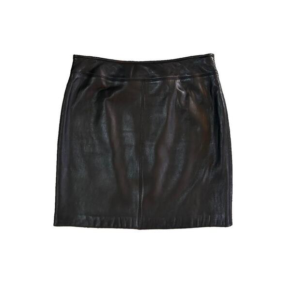 Petite Sophisticate Dresses & Skirts - Vintage 90s Petite Sophisticate Genuine Leather Mini Skirt Women’s Size 6